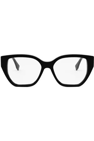 Fendi Akcesoria, unisex, Czarny, ONE SIZE, Okulary przeciwsłoneczne kocie oko
