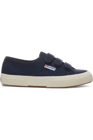 Superga Buty, Kobieta, Niebieski, 37 EU, Buty z Bawełnianym Paskiem