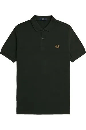 Fred Perry Koszulki, Mężczyzna, Zielony, S, Bawełna, Slim Fit Polo Night