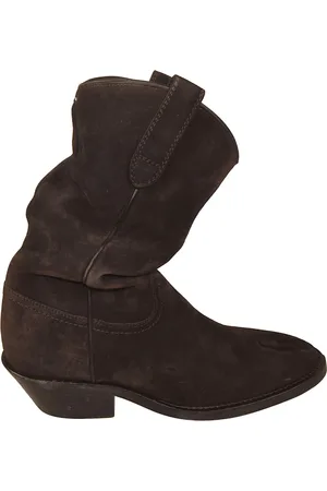 Maison Margiela Buty, Kobieta, brązowy, 36 EU, Skóra, Stylowe Kowbojki