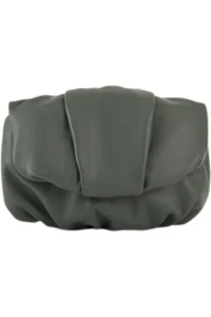 MALABABA Torebki, Kobieta, Zielony, ONE SIZE, Ręcznie Robiona Skórzana Clutch