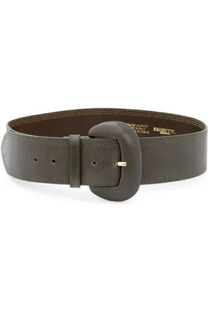 Essentiel Antwerp Akcesoria, Kobieta, Czarny, L, Skóra, Crebel Belt Bl 25
