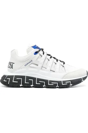 VERSACE Buty, Mężczyzna, Biały, 40 EU, Skóra, Białe trampki