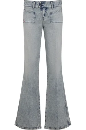 Diesel Jeansy, Kobieta, Niebieski, W28, Bawełna, Stylowe i wygodne niebieskie jeansy