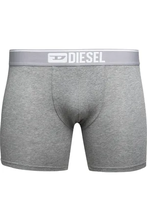 Diesel Bielizna, Mężczyzna, Szary, S, Bawełna, Bokserki Sebastian - Trójpak