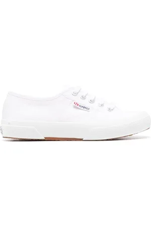 Superga Buty, Kobieta, Biały, 38 EU, Klasyczne białe tenisówki z płótna