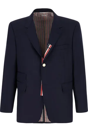 Thom Browne Kurtki, Mężczyzna, Niebieski, L, Stylowe Kurtki i Kamizelki
