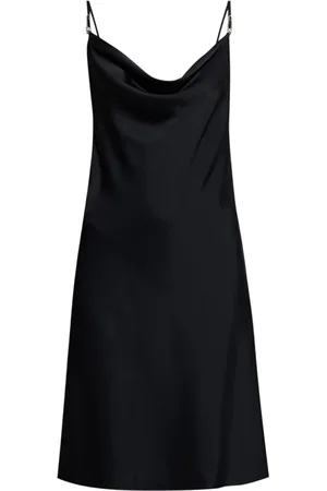 VERSACE Sukienki, Kobieta, Czarny, S, Elegancka Sukienka Nero dla Kobiet