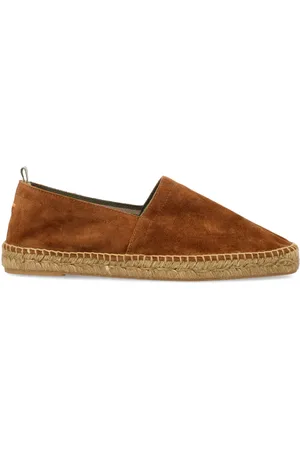 Castaner Buty, Mężczyzna, brązowy, 41 EU, Zamsz, Zamszowe Espadryle z Zakrytymi Palcami
