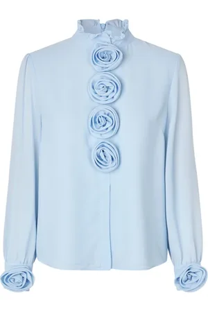 Crās Bluzki, Kobieta, Niebieski, L, Loraine Shirt
