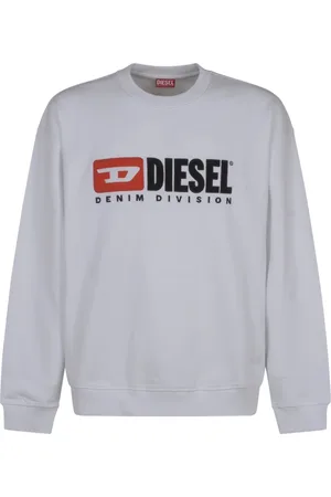 Diesel Bluzy, Mężczyzna, Biały, L, Bawełna, S-Boxt-Div Bluza