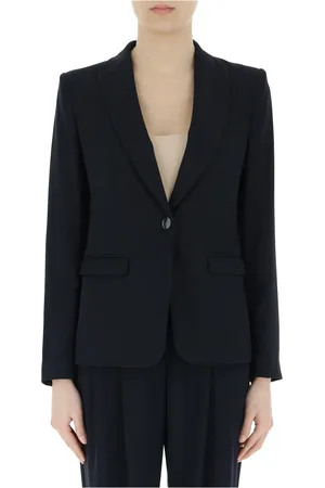 Emporio Armani Kurtki, Kobieta, Niebieski, S, Niebieska marynarka