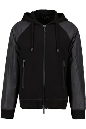Dsquared2 Kurtki, Mężczyzna, Czarny, S, Ibra Bell Jacket