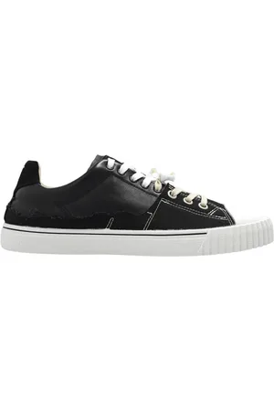 Maison Margiela Buty, Mężczyzna, Czarny, 41 EU, Skóra, Sneakersy New Evolution