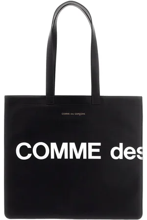 Comme des Garçons Torebki, Kobieta, Czarny, ONE SIZE, Skóra, Skórzana torba typu tote