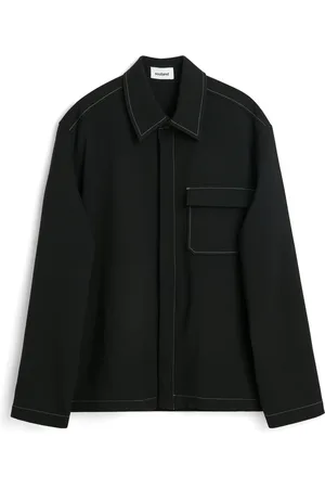 Soulland Kurtki, unisex, Czarny, M/L, Bawełna, Kurtka koszulowa Rory