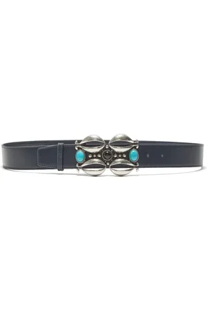 Maliparmi Akcesoria, Kobieta, Niebieski, 90 CM, Precious Buckle Belt