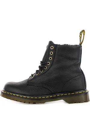 Dr. Martens Buty, Mężczyzna, Czarny, 41 EU, Skóra, Grizzly Czarne Botki