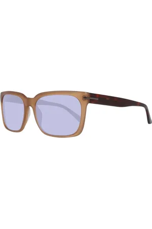 GANT Akcesoria, Mężczyzna, brązowy, ONE SIZE, Brązowe okulary przeciwsłoneczne z octanu