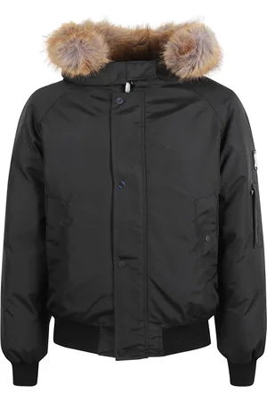 Burberry Kurtki, Mężczyzna, Czarny, L, Nylon, Nylonowa kurtka bomberka