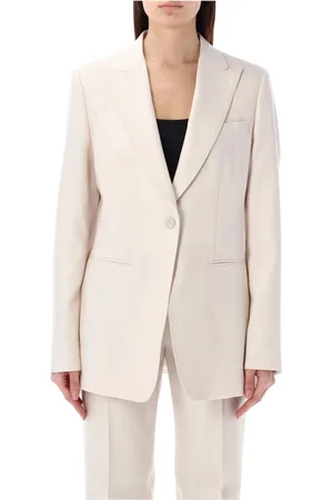Max Mara Kurtki, Kobieta, Beżowy, S, Wełna, Avoriaz Blazer