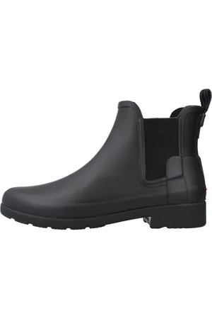 Hunter Buty, Kobieta, Czarny, 36 EU, Eleganckie Botki Chelsea