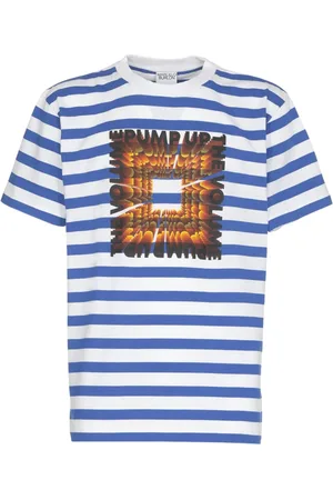 MARCELO BURLON Koszulki, Mężczyzna, Wielobarwność, L, Bawełna, Casualowy T-Shirt