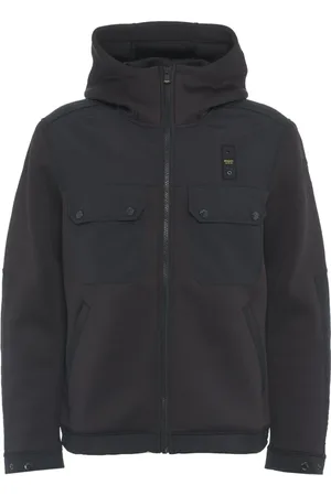 Blauer Bluzy, Mężczyzna, Czarny, M, Czarna bluza rozpinana na zamek