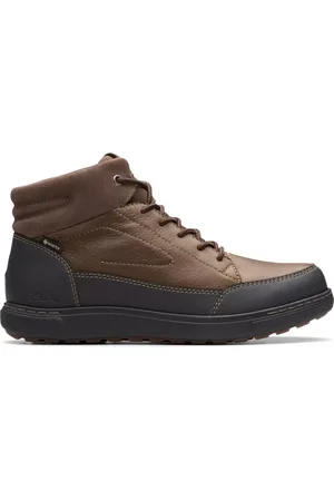 Clarks Buty, Mężczyzna, brązowy, 43 EU, Skóra, Mapstone Hi GTX