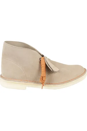Clarks Buty, Mężczyzna, Beżowy, 42 1/2 EU, Skóra, Klasyczne buty Desert Boot