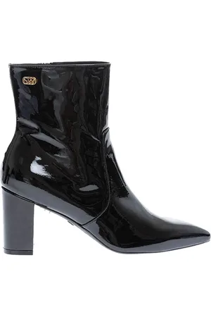 Stuart Weitzman Buty, Kobieta, Czarny, 39 EU, Skóra, Botki Linaria