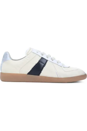 Maison Margiela Buty, Mężczyzna, Wielobarwność, 41 EU, Bawełna, Replica Low Vintage Yellow Black