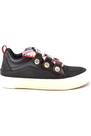 MARCELO BURLON Buty, Mężczyzna, Czarny, 42 EU, Skóra, Statement Sneakers