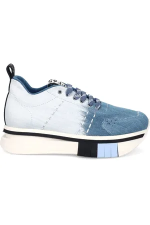 Fabi Buty, Kobieta, Niebieski, 37 EU, Denim, Denim Sneakers Buty Hybrydowe