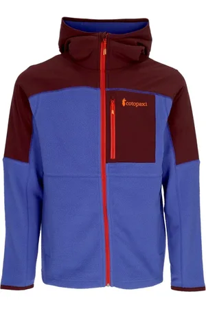 COTOPAXI Sport, Mężczyzna, Wielobarwność, M, Bluza Polarowa z Kapturem Wino/Niebieski