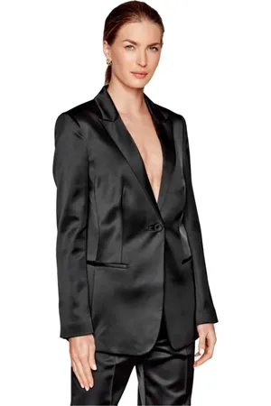 Calvin Klein Kurtki, Kobieta, Czarny, M, Poliester, K20K204176 Blazer
