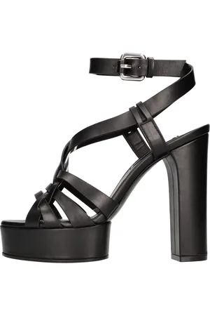 Casadei Buty, Kobieta, Czarny, 35 EU, Sandały Czarne