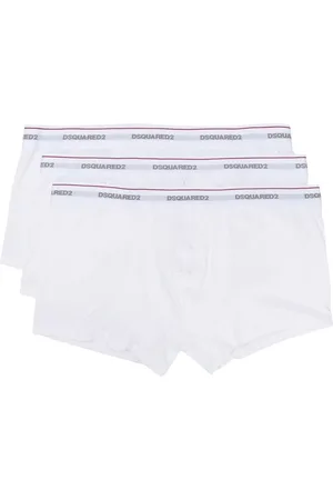Dsquared2 Bielizna, Mężczyzna, Biały, S, Bawełna, Białe majtki dolne