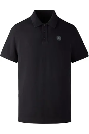 Canada Goose Koszulki, Mężczyzna, Czarny, M, Bawełna, Beckley Polo