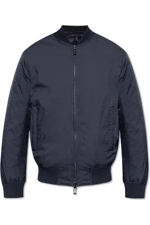 Emporio Armani Kurtki, Mężczyzna, Niebieski, M, Bomberka Type Jacket