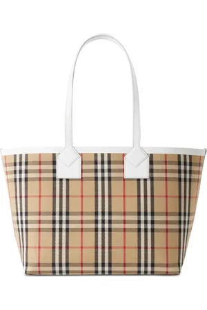 Burberry Torebki, Kobieta, Beżowy, ONE SIZE, Bawełna, Torebka Tote