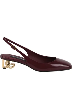 Dolce & Gabbana Buty, Kobieta, Fioletowy, 36 EU, Nowe Czółenka Jackie z Paskiem