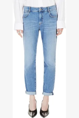 Max Mara Jeansy, Kobieta, Niebieski, W25, Denim, Jeansyy Vintage Denim Cigarette