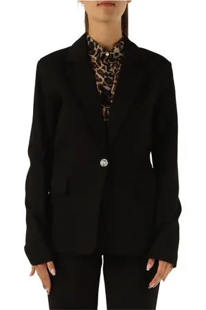 Guess Kurtki, Kobieta, Czarny, L, Poliester, Anna Blazer