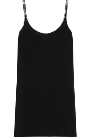 Sportmax Sukienki, Kobieta, Czarny, M, Elegancka Czarna Sukienka z Cyrkoniami