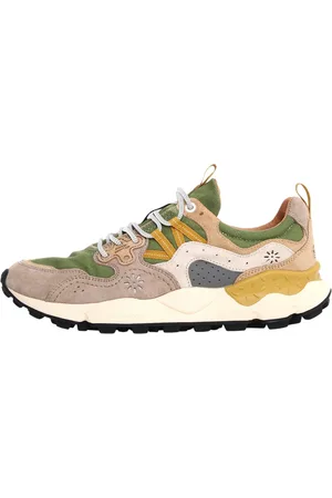 Flower Mountain Buty, Mężczyzna, Wielobarwność, 42 EU, Zamsz, Yamano 3 Uni Suede/Canvas Sneakers