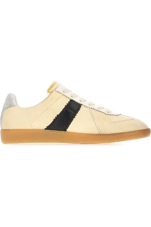 Maison Margiela Buty, Mężczyzna, Beżowy, 40 1/2 EU, Bawełna, Replica Sneakers