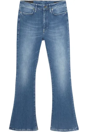 Dondup Jeansy, Kobieta, Niebieski, W25, Bawełna, Mandy Flared Jeansy