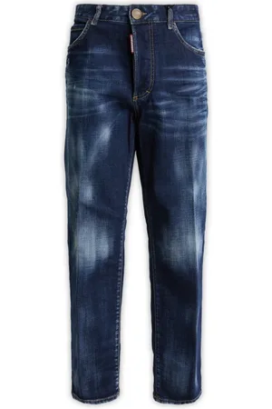 Dsquared2 Jeansy, Kobieta, Niebieski, S, Denim, Klasyczne jeansy denimowe