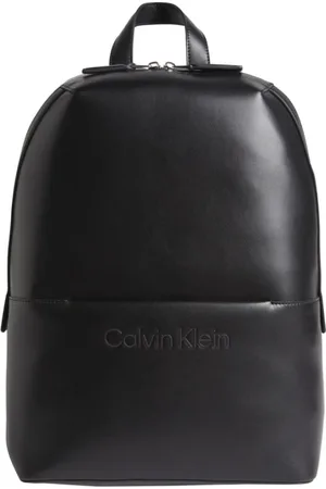 Calvin Klein Torebki, Mężczyzna, Czarny, ONE SIZE, Poliester, Okrągły plecak